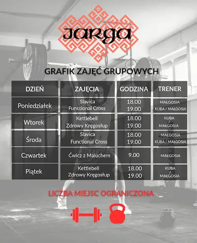 JARGA - centrum treningu